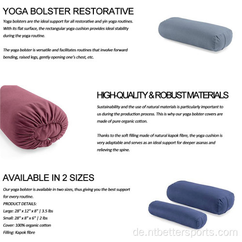 Großhandel Cotton Bio -Yoga -Kissenpolsterpolster